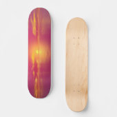 Skateboard Coucher du soleil (Recto)