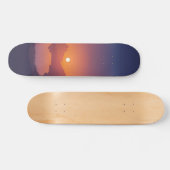 Skateboard Coucher du soleil (Horz)
