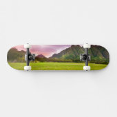 Skateboard Coucher du soleil jurassique (Horz)