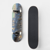 Skateboard Coucher du soleil sur des camarades de bâti (Recto)