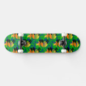 Skateboard Coucher du soleil surfant (Horz)
