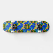 Skateboard Coucher du soleil tropical (Horz)