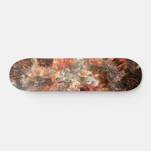 Skateboard Couches de cristaux avec teinte rustique (Horz)