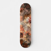 Skateboard Couches de cristaux avec teinte rustique (Devant)