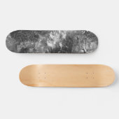 Skateboard Couches de cristaux gris (Horz)