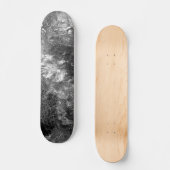Skateboard Couches de cristaux gris (Recto)