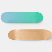 Skateboard Couleur Bleu Vert (Horz)