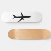 Skateboard Couleur de la Personnaliser de vol noir Jetliner d (Horz)