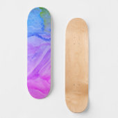 Skateboard Couleur d'eau | Filtres Miami | (Recto)