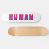 Skateboard Couleur du drapeau LGBTQ Rainbow Bisexual Pride l' (Horz)