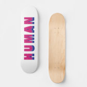 Skateboard Couleur du drapeau LGBTQ Rainbow Bisexual Pride l' (Recto)