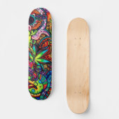 Skateboard Couleur haute (Recto)