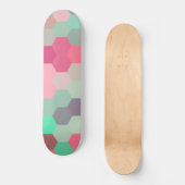 Skateboard Couleur hexagonale, (Recto)