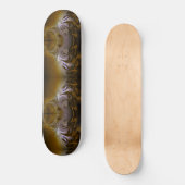 Skateboard couleur miel remolino (Recto)