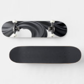 Skateboard Couleur noir pastel (Horz)