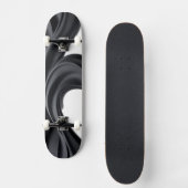 Skateboard Couleur noir pastel (Recto)
