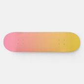 Skateboard Couleur Rose Jaune (Horz)