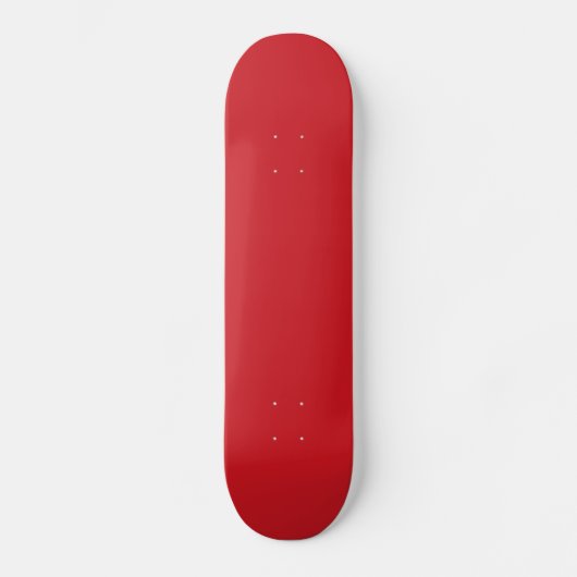 Skateboard Couleur rouge du moteur d'incendie (Recto)