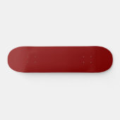 Skateboard Couleur rouge foncé (Horz)