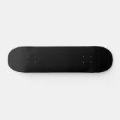 Skateboard Couleur simple noire solide (Horz)