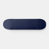 Skateboard Couleur solide bleu marine de minuit (Horz)