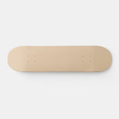 Skateboard Couleur solide Burly Wood (Horz)
