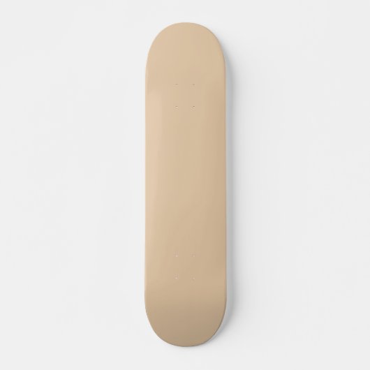 Skateboard Couleur solide Burly Wood (Devant)
