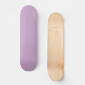 Skateboard Couleur solide Lilac (Recto)