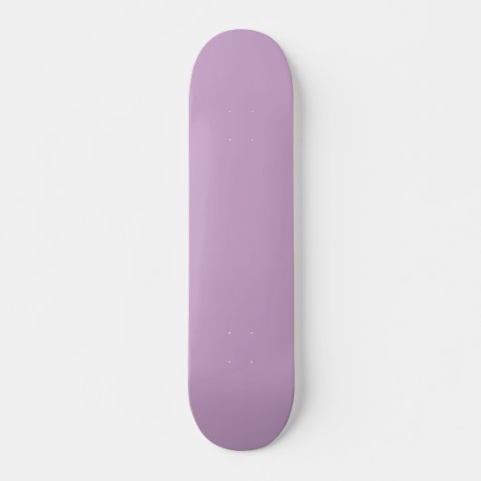 Skateboard Couleur solide Lilac (Devant)