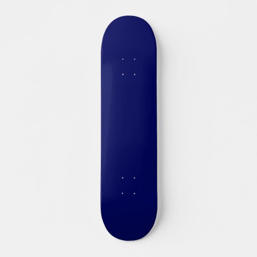 Skateboard Couleur solide marine foncée (Devant)