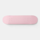 Skateboard Couleur solide rose millénaire (Horz)