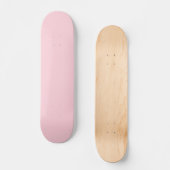 Skateboard Couleur solide rose millénaire (Recto)