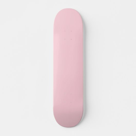 Skateboard Couleur solide rose millénaire (Devant)