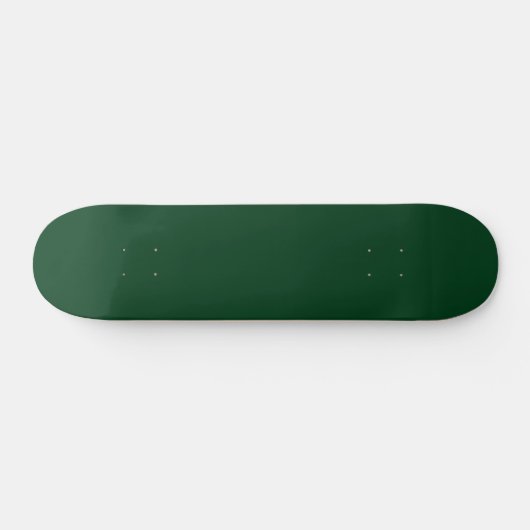 Skateboard Couleur solide vert foncé (Horz)