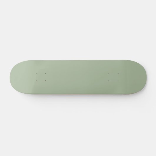 Skateboard Couleur solide vert Laurel (Horz)