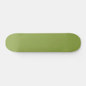 Skateboard Couleur solide verte à citron vert moyen (Horz)