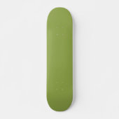 Skateboard Couleur solide verte à citron vert moyen (Devant)