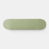 Skateboard Couleur solide verte de couleur de sable (Horz)