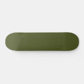 Skateboard Couleur solide verte de l'Armée (Horz)