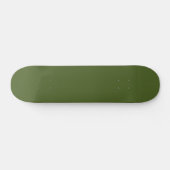 Skateboard Couleur solide verte de mousse foncée (Horz)