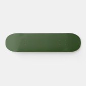 Skateboard Couleur solide verte de mousse foncée (Horz)