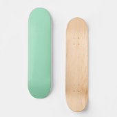 Skateboard Couleur solide verte marine (Recto)