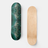 Skateboard couleur turquesa remolino (Recto)
