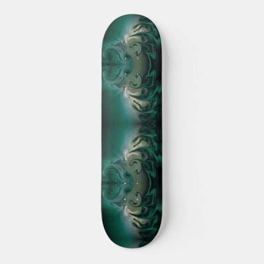 Skateboard couleur turquesa remolino (Recto)