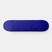 Skateboard Couleur uni bleu marine (Horz)