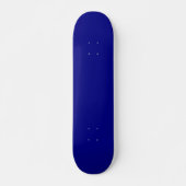Skateboard Couleur uni bleu marine (Devant)