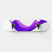 Skateboard Couleur violet pastel (Horz)