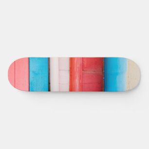 Skateboard Couleurs caribéennes - abstrait