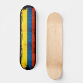 Skateboard Couleurs de Colombie (Recto)
