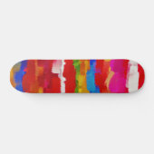 Skateboard Couleurs de peinture abstraite #11 (Horz)